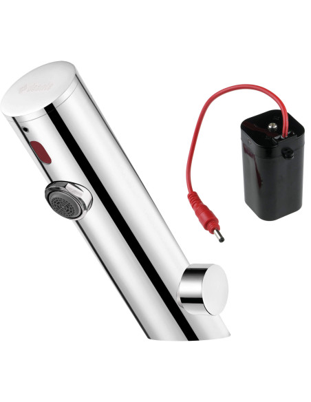 Deante Sense izlietnes jaucējkrāns, bezkontakta, ar temperatūras kontroli - 4xAA BQR_P29R