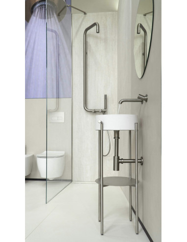 Deante Silia Hexa izlietnes krāns, slēptais BHS_F54L