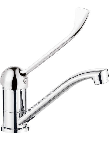 Deante Boro izlietnes jaucējkrāns ar grozāmu snīpi - ar Clinic sviru BMO_026C