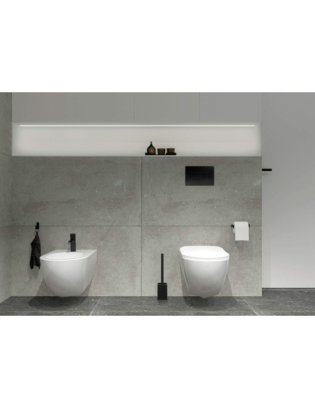 Deante Peonia tualetes poda vāks, iebūvējamais, 6 gab. CDEN6ZPW