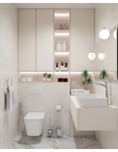 Deante Flush poga, slēptām sistēmām - slim CST_A51P 2