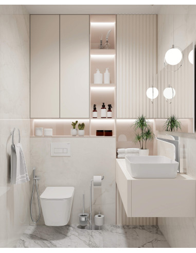 Deante Flush poga, slēptām sistēmām - slim CST_A51P