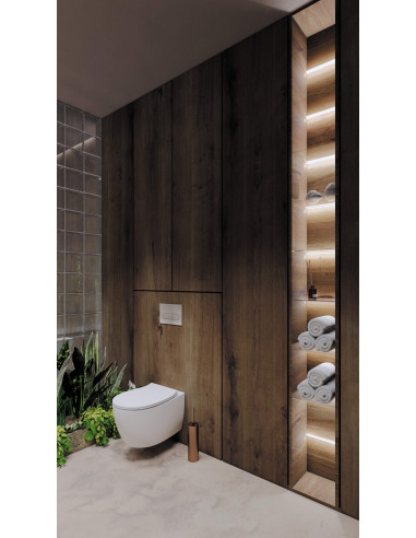 Deante Flush poga, slēptām sistēmām - slim CST_F51P