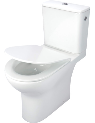 Deante Jasmin tualetes pods, cieši savienots, bez malas CDJD6RPS