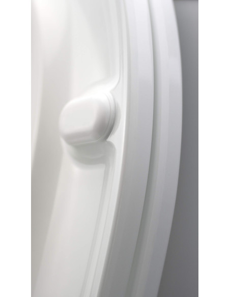 Deante Jasmin tualetes pods, cieši savienots, bez malas CDJD6RPS