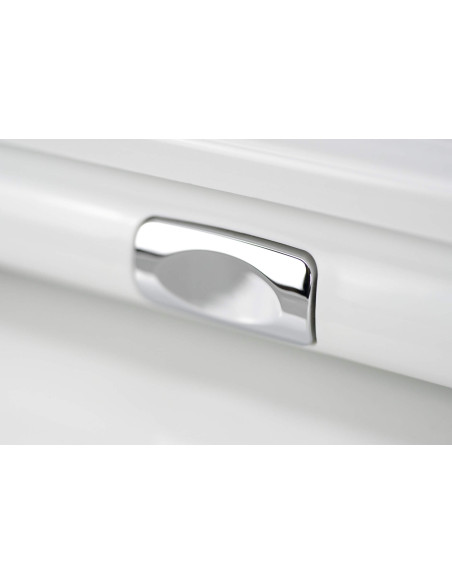 Deante Jasmin tualetes pods, cieši savienots, bez malas CDJD6RPS