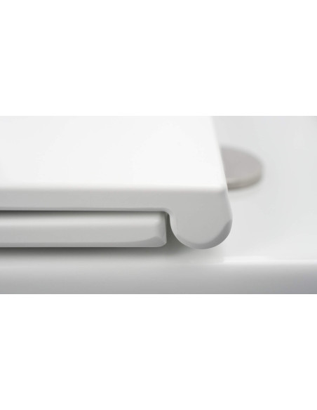 Deante Jasmin tualetes pods, cieši savienots, bez malas CDJD6RPS