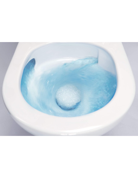 Deante Jasmin tualetes pods, cieši savienots, bez malas CDJD6RPS