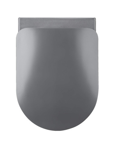 Deante Peonia tualetes poda vāks, plāns, ar mīkstu aizvēršanu CDE_DSOZ