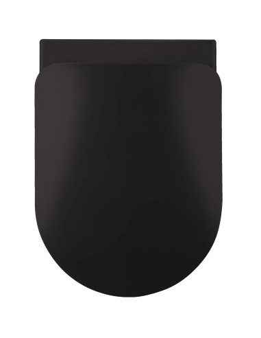 Deante Peonia tualetes poda vāks, plāns, mīkstā aizvēršanās CDE_NSOZ