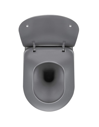 Deante Peonia Tualetes pods, pie sienas stiprināms, bez apmales CDE_DZPW