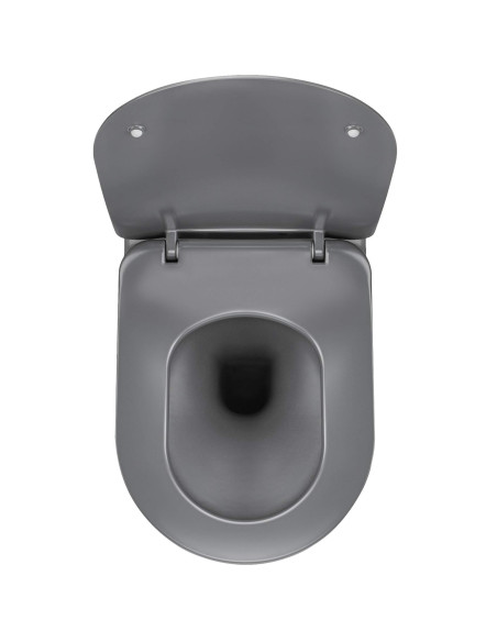 Deante Peonia Tualetes pods, pie sienas stiprināms, bez apmales CDE_DZPW