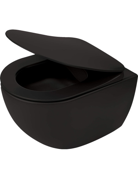 Deante Peonia Tualetes pods, pie sienas stiprināms, bez apmales CDE_NZPW