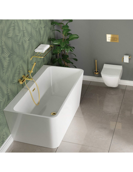 Deante Blur tualetes pods, iebūvēts, bez apmales CDZ_6ZPW