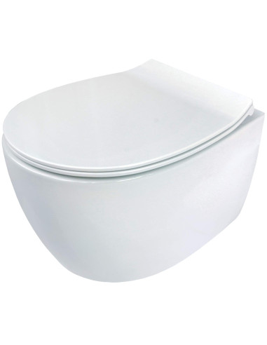 Deante Silia tualetes pods, ar sēdekli, CDLD6ZPW bez malām