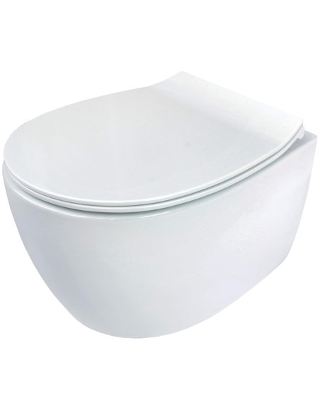 Deante Silia tualetes pods, ar sēdekli, CDLD6ZPW bez malām