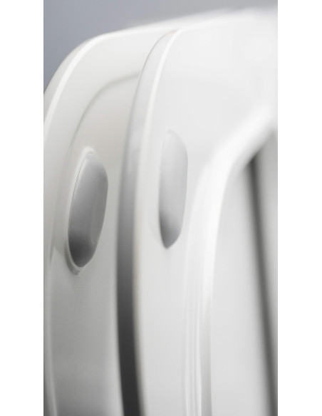 Deante Hiacynt jauna tualetes pods, ar sēdekli, CDYD6ZPW bez malām