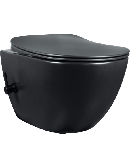 Deante Peonia tualetes pods, ar bidē funkciju - ar maisītāja krānu CBP_NWPW