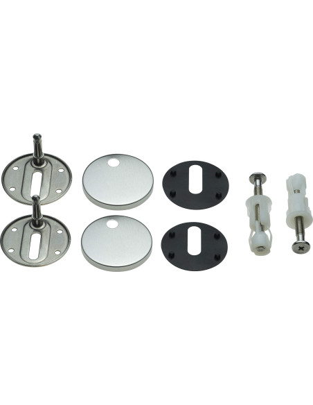 Deante apaļa tualetes pods, ar sēdekli, bez malām CGRD6ZPW