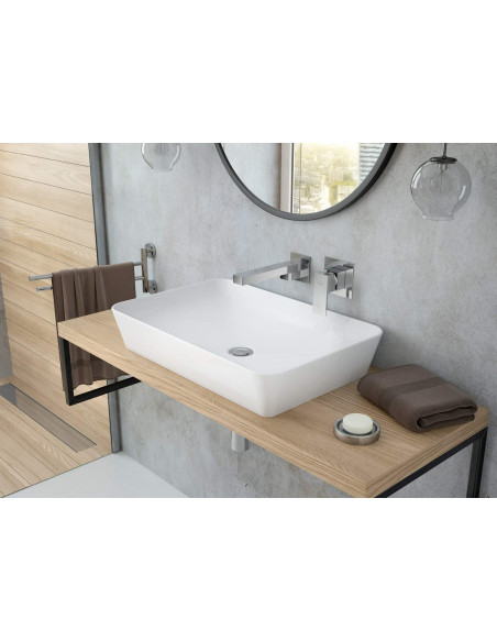Deante Tess keramikas izlietne, darba virsma - 60x40 cm CDS_6U6S Deante Tess keramikas izlietne, darba virsma - 60x40 cm CDS_6U6S