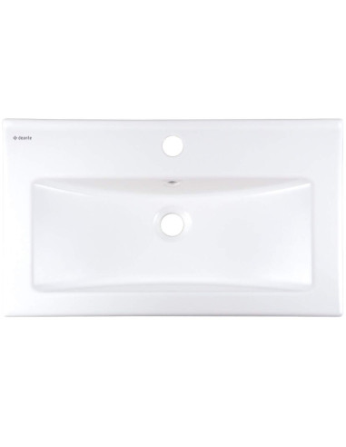 Deante Tubo Ceramic izlietne, padziļināta, ar krāna plauktu CTU_636M