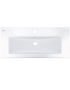 Deante Tubo Ceramic izlietne, padziļināta, ar krāna plauktu CTU_638M 2