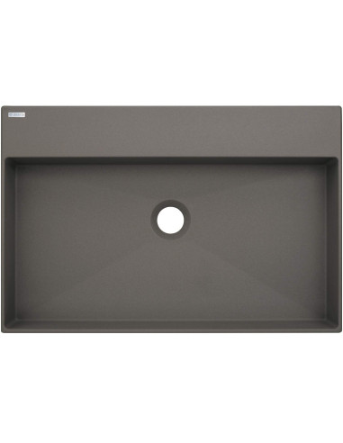 Deante Correo Granite izlietne, galda virsma, ar krāna plauktu - 60x40 cm CQR_TU6S