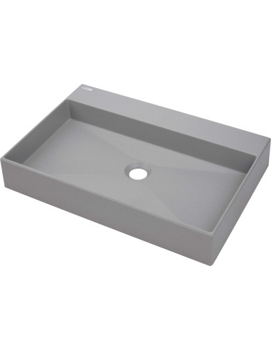 Deante Correo Granite izlietne, galda virsma, ar krāna plauktu - 60x40 cm CQR_SU6S