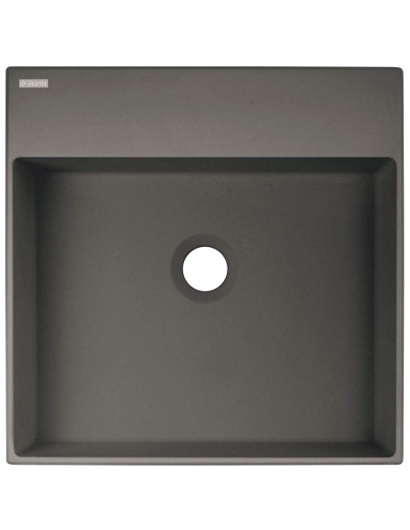 Deante Correo granīta izlietne, darba virsma, ar jaucējkrāna plauktu - 400x400 mm CQR_TU4S Deante Correo granīta izlietne, darba virsma, ar jaucējkrāna plauktu - 400x400 mm CQR_TU4S