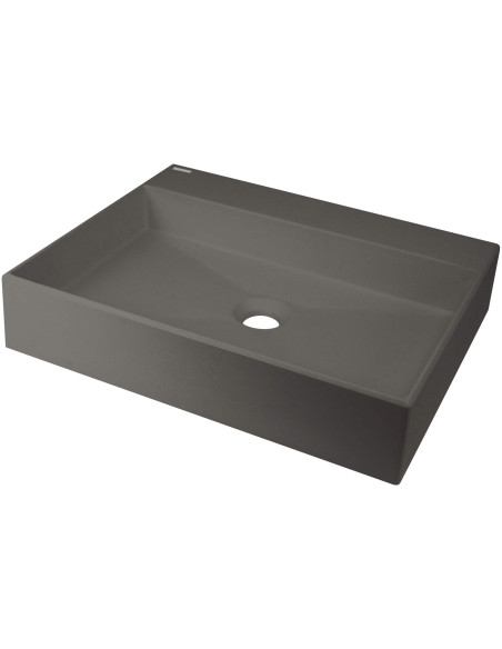 Deante Correo granīta izlietne, darba virsma, ar jaucējkrāna plauktu - 500x400 mm CQR_TU5S Deante Correo granīta izlietne, darba virsma, ar jaucējkrāna plauktu - 500x400 mm CQR_TU5S