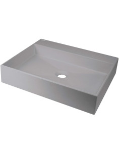 Deante Correo Granite izlietne, galda virsma, ar krāna plauktu - 500x400 mm CQR_SU5S