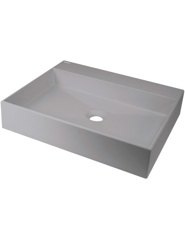 Deante Correo Granite izlietne, galda virsma, ar krāna plauktu - 500x400 mm CQR_SU5S