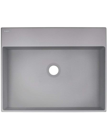 Deante Correo Granite izlietne, galda virsma, ar krāna plauktu - 500x400 mm CQR_SU5S Deante Correo Granite izlietne, galda virsma, ar krāna plauktu - 500x400 mm CQR_SU5S