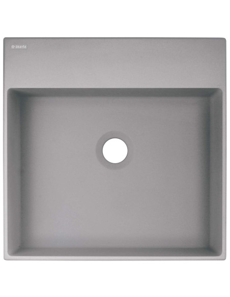 Deante Correo granīta izlietne, darba virsma, ar jaucējkrāna plauktu - 400x400 mm CQR_SU4S Deante Correo granīta izlietne, darba virsma, ar jaucējkrāna plauktu - 400x400 mm CQR_SU4S
