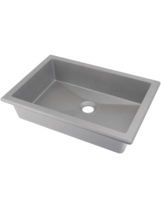 Deante Correo Granite izlietne, apakšā/ielaidums CQR_SU5U