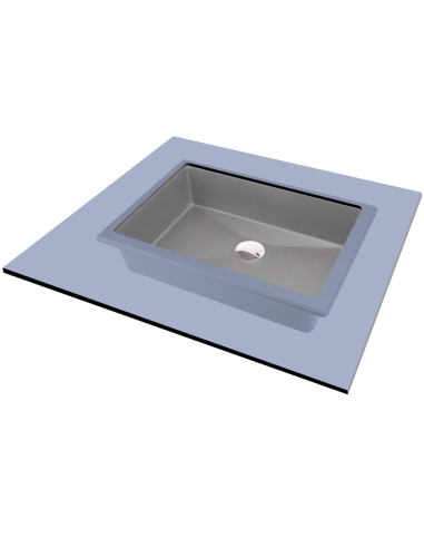 Deante Correo Granite izlietne, apakšā/ielaidums CQR_SU5U