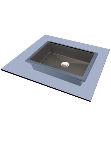 Deante Correo Granite izlietne, apakšā/iebūvēta CQR_TU5U