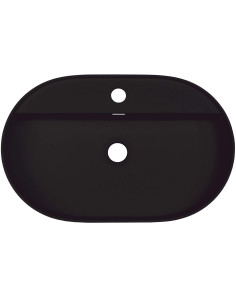 Deante Silia granīta izlietne, darba virsma, ar jaucējkrāna plauktu - ovāla CQS_NU6B 2