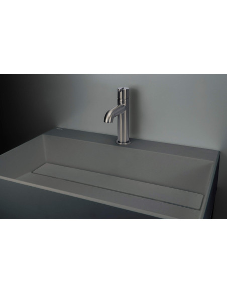 Deante Correo granīta izlietne, darba virsma, ar jaucējkrāna plauktu - ar nosegplāksni CQR_TU6M Deante Correo granīta izlietne, darba virsma, ar jaucējkrāna plauktu - ar nosegplāksni CQR_TU6M