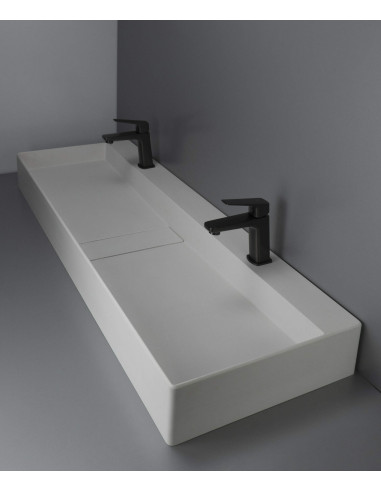 Deante Blur granīta izlietne, darba virsma - ar nosegplāksni CQB_AU2S