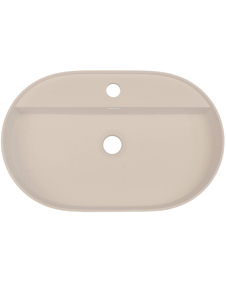Deante Silia Granite izlietne, galda virsma, ar krāna plauktu - ovāls CQS_5U6B Deante Silia Granite izlietne, galda virsma, ar krāna plauktu - ovāls CQS_5U6B