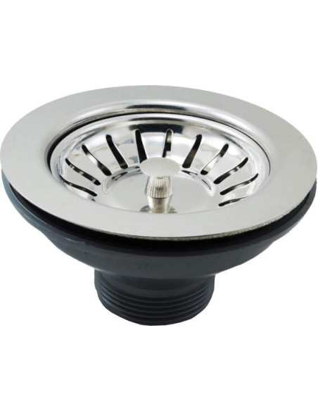 Deante 3,5 collu korpuss ar sietiņu, granīta izlietnes sifonam XZL00SC00