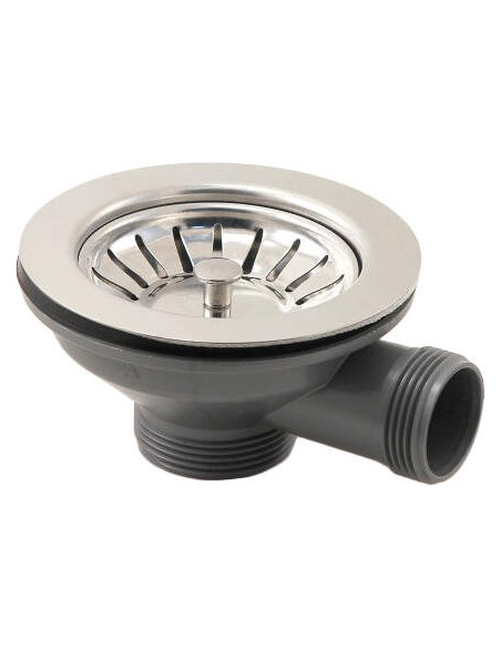 Deante 3,5 collu korpuss ar sietiņu, tērauda izlietnes sifonam XZL00VU0