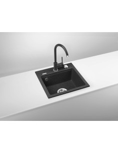 Deante Zorba Granīta izlietne ar krānu, 1 bļoda ZQZA2103 2