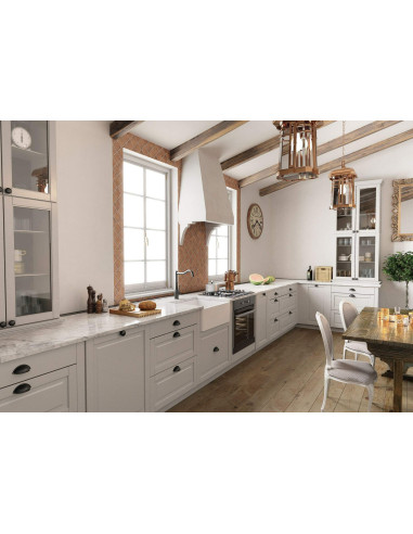 Deante Sabor keramikas izlietne, 1 bļoda, lauku māja ZCB_610K