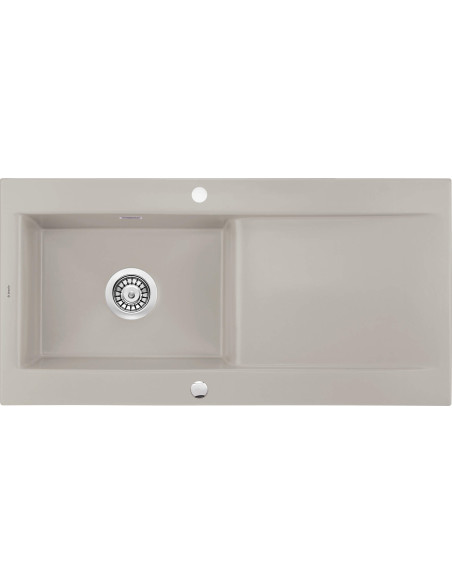 Deante Sabor Keramikas izlietne, 1 bļoda ar noteci ZCB_C113