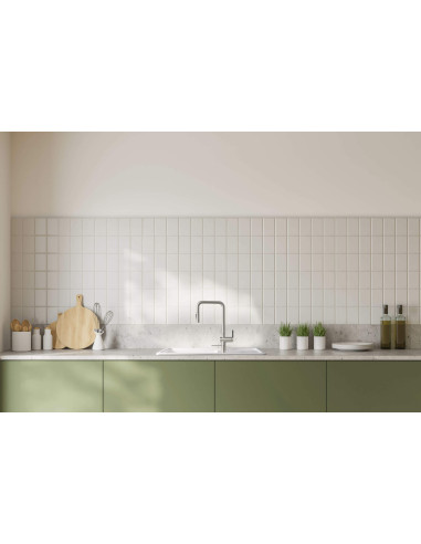 Deante Momi keramikas izlietne, 1 bļoda ar notecinātāju ZCM_6113