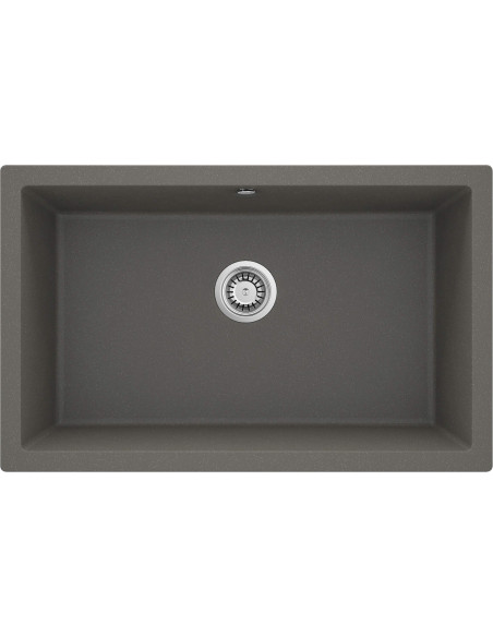 Deante Corda granīta izlietne, 1 bļoda, zem stiprinājuma ZQA_T10D