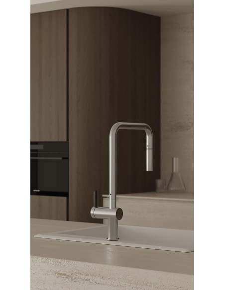 Deante Eridan Granīta izlietne, 1 bļoda ZQE_A103