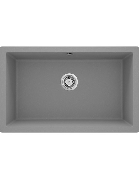 Deante Corda granīta izlietne, 1 bļoda, zem stiprinājuma ZQA_S10D